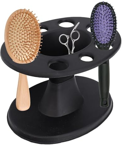 Présentoir de peigne de salon - Support de brosse à cheveux avec plusieurs