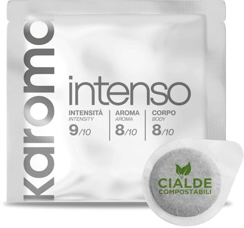 Karoma® cialde caffè ESE 44mm (Intenso, 150 Cialde)