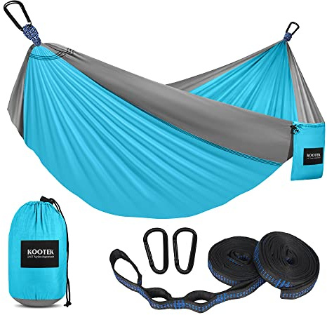 Kootek Camping Hammock 400lbs Capacity Outdoor Camping Essentials, Single