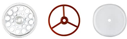 French Press Filter Replacement Parts - 3 Pcs Set for Easyworkz 350 ml Coffee Press Cafetiere