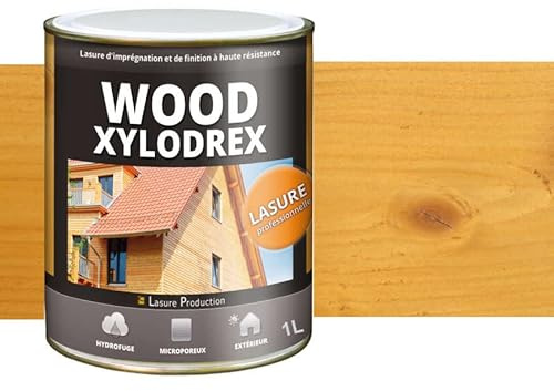 LASURE PROFESSIONNELLE : WOOD XYLODREX-Chêne Doré-Bidon de 1 l