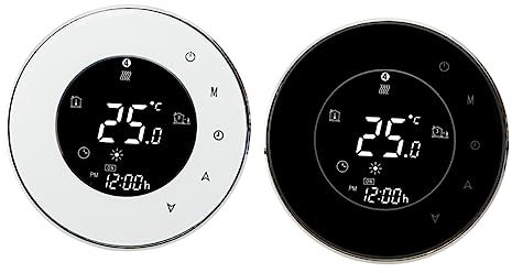 BESTonZON Termostato Digitale WiFi Con Display LCD Programmabile Per Controllo Della Temperatura Smart Home Facile Da Usare Compatibile Con Riscaldamento Elettrico e Radiatori