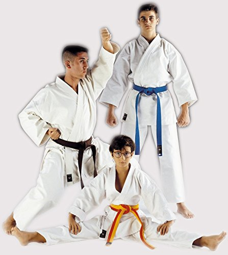 Kamikaze Karategui JKA ECONOMICO para Karate, 100% Algodón, Peso Ligero, Ideal para Principiantes
