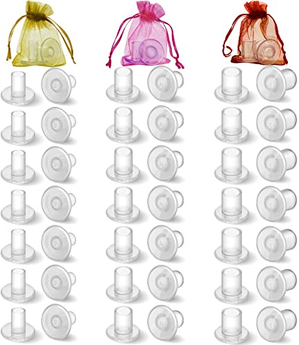 KFPPLXQ Heel Protectors for Grass, 21 Pairs, 4 Sizes, Clear
