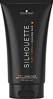 Schwarzkopf Professional Silhouette Super Hold Haargel Für Haarstyling Extra Starker Halt Starke Definition Natürlicher Glanz Schnelltrocknend Ohne Rückstände Styling Gel Frauen Männer 250 ml