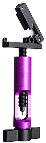 ANCLLO 1 Pcs Bicycle Aluminum Alloy Hydraulic Brake Olive Oil Needle Driver Tool Hose Cutter Cable Pliers Connector Inserter BH59 BH90 Install Press - Purple