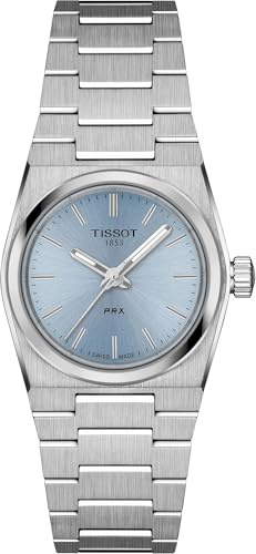 Tissot PRX, Swiss Quartz, 25mm, Ice Blue Dial, Women’s Watch