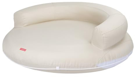 Flamingueo Bouee Piscine, Chaise Longue Gonflable, Structure Intérieure en PVC, Revêtement Extérieur en Polyester, 152 x 152 x 49 cm