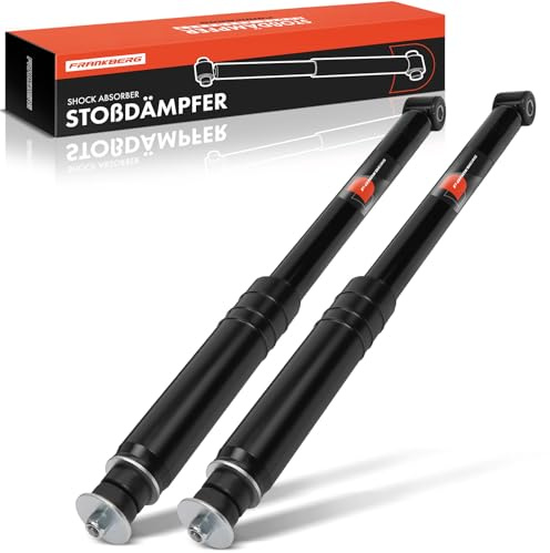 Frankberg 2x Ammortizzatori per sospensioni Ammortizzatori per telaio Posteriore sinistro destro 616mm Pressione del gas Compatibile con C.a.p.t.u.r II HF Juke F16 Replace# 562109129R,562106PA0A