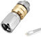 Pipe Cleaning Nozzle Tip Rotating End for Kärcher - Rotating Pipe Cleaning Nozzle Made of Stainless Steel 1/8 IG for Kärcher Kränzle Nilfisk WAP | Pressure Washer Accessories for Pipe Cleaning Machine
