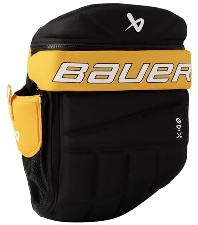 Bauer Boston Sac à dos à gants Noir/doré env. 23 x 14 x 28 cm pour hockey sur glace et hockey en ligne