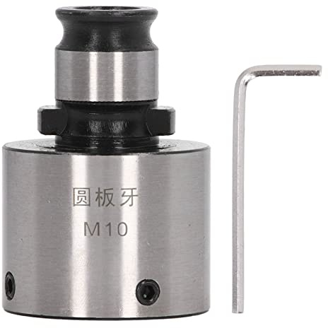 Hyuduo Portabrocas Roscado, Acero Al Carbono, Alta Dureza para Roscar Herramientas de Fresado y Perforación