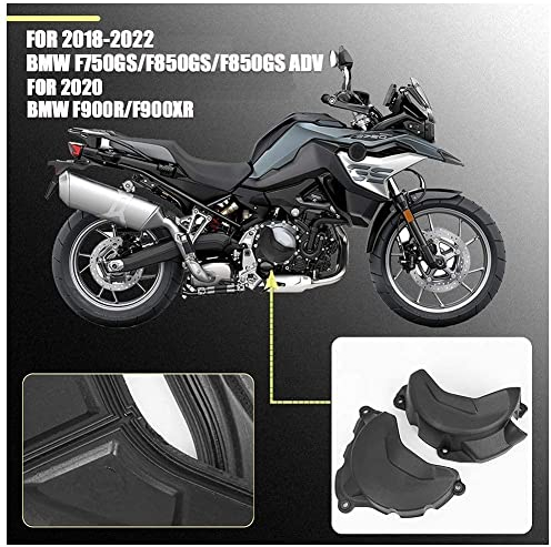 Fayedenicy Linker und rechter Sturzpad für F750GS F850GS F900R F900XR 2018 2019 2020 2021 2022 2023 Motorrad Motorschutzabdeckung Verkleidungsschutz F 750 850 GS 750GS 850GS F 900 R XR Zubehörteile