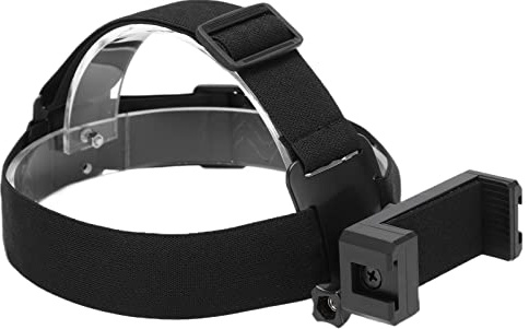 Support de Sangle de Tête, Support de Tête Réglable pour Téléphone Portable pour Caméra D'action, Support de Fixation de Sangle de Tête de Ceinture Extensible élastique, pour Caméras D'action de Télép