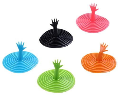 Sink Drain Stopper - Silicone Tub Stopper | Bathtub Drain Stopper | Anti-Clogging Kitchen Sink Stopper | Palm Sink Water Stopper Floor Drain Drain Plug For Kitchen Bathroom Laundry