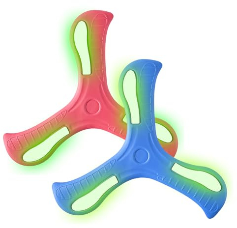 PEAPIN 2 PCS Boomerang, Frisbee for Kids, Boomerang for Kids