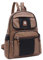 OBC Damen Rucksack Cityrucksack Tasche Daypack Stadtrucksack Backpack Schultertasche Organizer Tablet Ipad Mini bis ca. 10 Zoll (Taupe 28x32x15 cm)