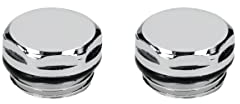 ECD Germany 2x Tapónes Ciegos de Radiador Toallero 1/2 Pulgadas Autosellante de Latón en Color Cromado Accesorios para Calentador/Secador de Toallas Cierre Hermético, Eficiencia y Fácil Instalación