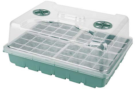 Betos Bac à semis en tourbe biologique 48 trous pour serre