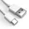 Justcom USB-C Ladekabel für Caterpillar CAT S62 Pro Weiß 2 x 2 m Handy Schnellladekabel Datenkabel