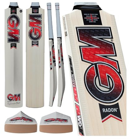 Gunn & Moore Unisex Jugend Radon Cricketschläger, Natur, Size 2-Player Height 129-137cm