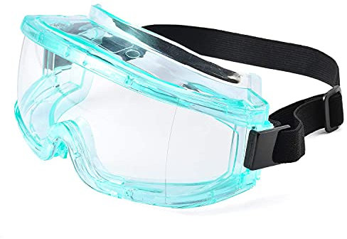 SAFEYEAR 5 StückAnti-Beschlag-Schutzbrillen, kratzfest und UV-Schutz, Schutzbrille für Männer, Augenschutz, versiegelte Arbeitsschutzbrille über Brille für Heimwerker, Labor, Schleifen, Schweißen