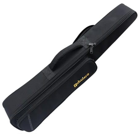 Perfeclan Étui pour clarinette pour Saxophone Soprano, étui droit pour Saxophone Soprano, protection étanche avec poignée, sac de transport pour la Performance, noir
