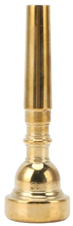 Fafeims Trumpet Mouthpiece 3C – Brass Professional-Grade Mouthpiece for Beginners & Advanced Players, Compatible with All Standard Bb Trumpets, Durable Practice & Performance Mouth