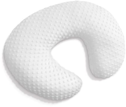 Guerity Federa per cuscino per allattamento al seno, federa per cuscino di supporto per l'alimentazione dei bambini, morbida federa per cuscino per allattamento per neonati (bianco)