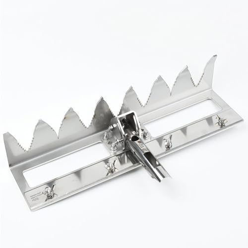 Aava JAW Schneidrechen – Hand-Schilfschneider aus Meerwasser-Aluminium für Teich, Ufer, Garten & Rasen – Sichere Alternative zur Sense