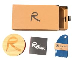Rad Wax Gift Set - Eco Surf Wax, Comb & Storage Tin | Premium Eco-friendly Surfboard Wax - Surf Accessories