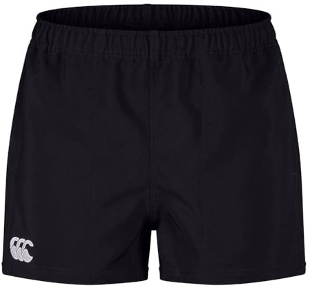 Canterbury Player' Drill Pantalón Corto para Hombre, Black, L