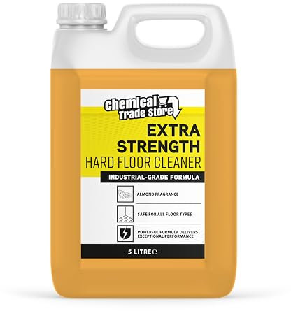 Chemical Trade Store - Hard Floor Cleaner 5 Litre - Safe for Tile, Stone, Laminate, LVT - Powerful Daily Use Floor Cleaning Solution