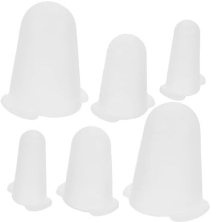 ULTECHNOVO 6 Pezzi Di Cappuccio Protettivo Per Beccucci Per Glassa Sacchetti Per Decorare Cupcake In Silicone Per Principianti Per Decorare Per Decorare Per Conservare E Conservare I