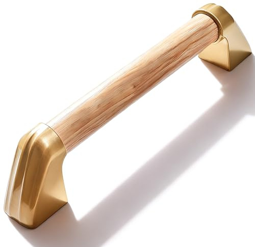 GBKDQQ Asideros para personas mayores, pasamanos de 30 cm, aspecto de madera, barra de agarre para ducha, acero inoxidable, mango antideslizante, asa para bañera, asa, asa, ducha para aseo, baño