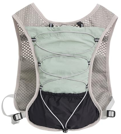 Chaleco de hidratación de Carreras, Chaleco de Agua Corriente | 5L Hidratación Reflectante Chaleco de Carreras | Equipo Deportivo Ajustable de Secado de Secado para Ciclismo, Senderismo, Ruta,