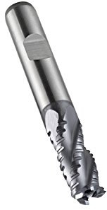 Dormer C4136.0 - Fresa per sgrossatura, rivestimento Ticn, acciaio al cobalto ad alta velocità, diametro testa 6 mm, lunghezza scanalatura 13 mm