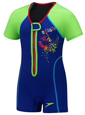 Speedo Women's Uv Cover Up Aquatic Quarter Sleeve Robe Solid