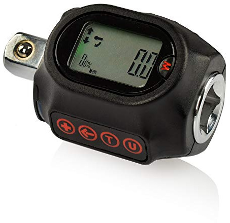 RACEFOXX Elektronischer Drehmoment Adapter Drehmomentschlüssel Ratsche Tool 0-200 Nm, 3% Toleranz