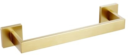 KOKOSIRI B4003BG-L12 Portasciugamani da 30,5 cm, barra porta asciugamani da cucina, in acciaio inox, montaggio a parete, oro spazzolato