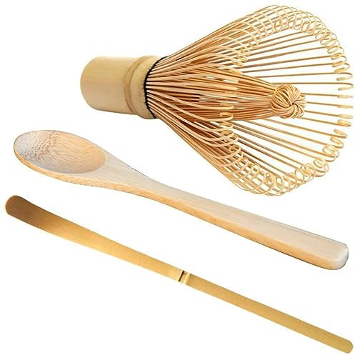 3 pièces/ensemble cuillère à fouet à thé Matcha pour préparation de thé Matcha