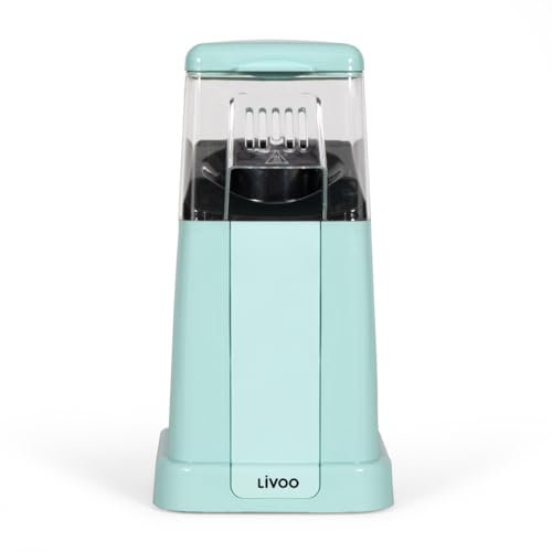 LIVOO - Machine à pop corn DOM497-100g de grains, 1200W, protection surchauffe