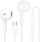 Auriculares USB-C Compatibles con iPhone 16/15/Pro Max/Plus,Galaxy S24 Ultra/S23/S22/S21 FE/S20/A54/A53,i-Pad Pro，H-uawei–Auriculares Intraurales Tipo C con Micrófono,Cable y Control de Volumen-Blanco