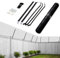 Ultimate Cat Proof Fence Anti-Climb Barrier – Secure Outdoor Catio Enclosure Kit, Weatherproof Garden Mesh Fencing for Cat Safety & Protection (10 M)