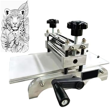 Máquina De Impresión & Prensa Manual – Prensa Compacta Para Relieve, Intaglio, Impresión Monotipo Y Proyectos De Arte DIY