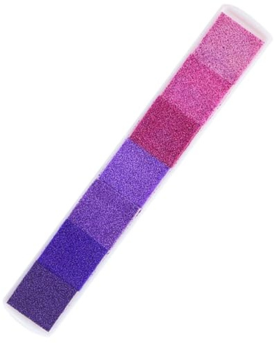regnbågsbläck | gradient tvättbar fingerbläck, 7 färger, flerfärgad