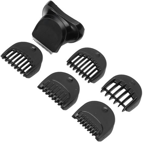 Trimmerkopf für Elektrorasierer Series 3, 5-teiliges Set mit Führungskämmen, Präzise Haarschneidemaschine, Hochwertiger Bartschneider Aufsatz zum Trimmen und Stylen