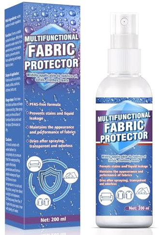 Asticers Imprägnierspray für Polster-Möbel, ein atmungsaktives und PFC-freies Imprägnierspray Polstermöbel für cord sofa, Teppiche, Autositze, Outdoor-Stoffe (200ml)