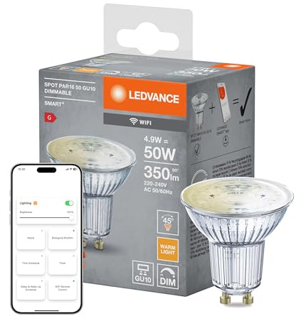 Ledvance SMARTWIFIPR165W/827230VDIMFRGU104X1LEDV Smarte LED Lampe für Home, 50w-ersatz, 1 Stück (1er Pack)