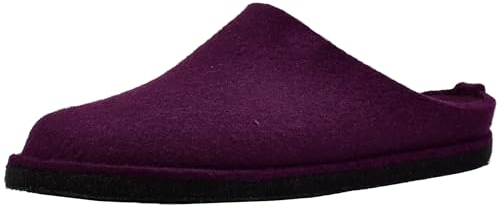 HAFLINGER Damen Pantoffel Hausschuh Filz Flair Soft 311010, Größe:38 EU, Farbe:Violett